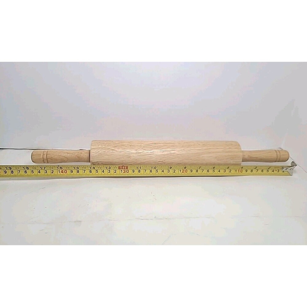 Vintage Wood Rolling Pin 18"